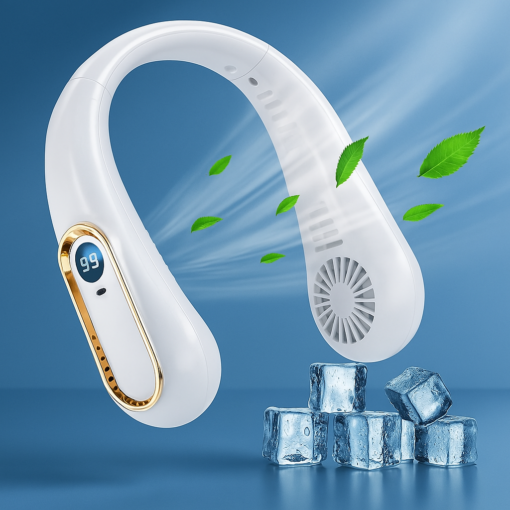 Neck Fan – Hands Free Portable Cooling Fan