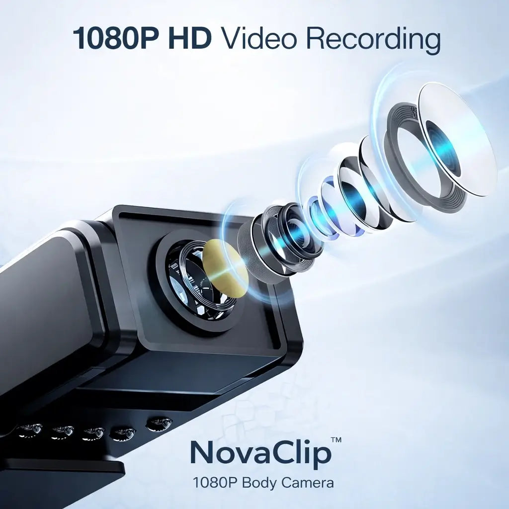 NovaClip - 1080P Body Camera Video Recorder