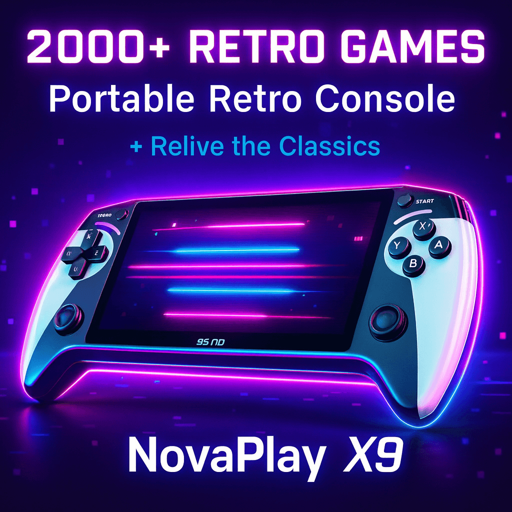 NovaPlay X9 — Portable Retro Gaming Console