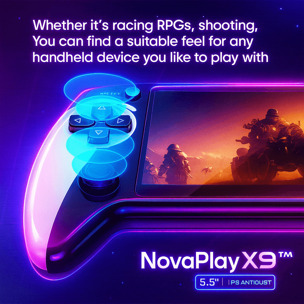 NovaPlay X9 — Portable Retro Gaming Console