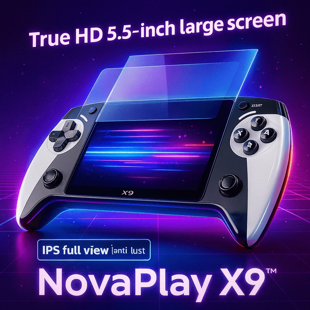 NovaPlay X9 — Portable Retro Gaming Console