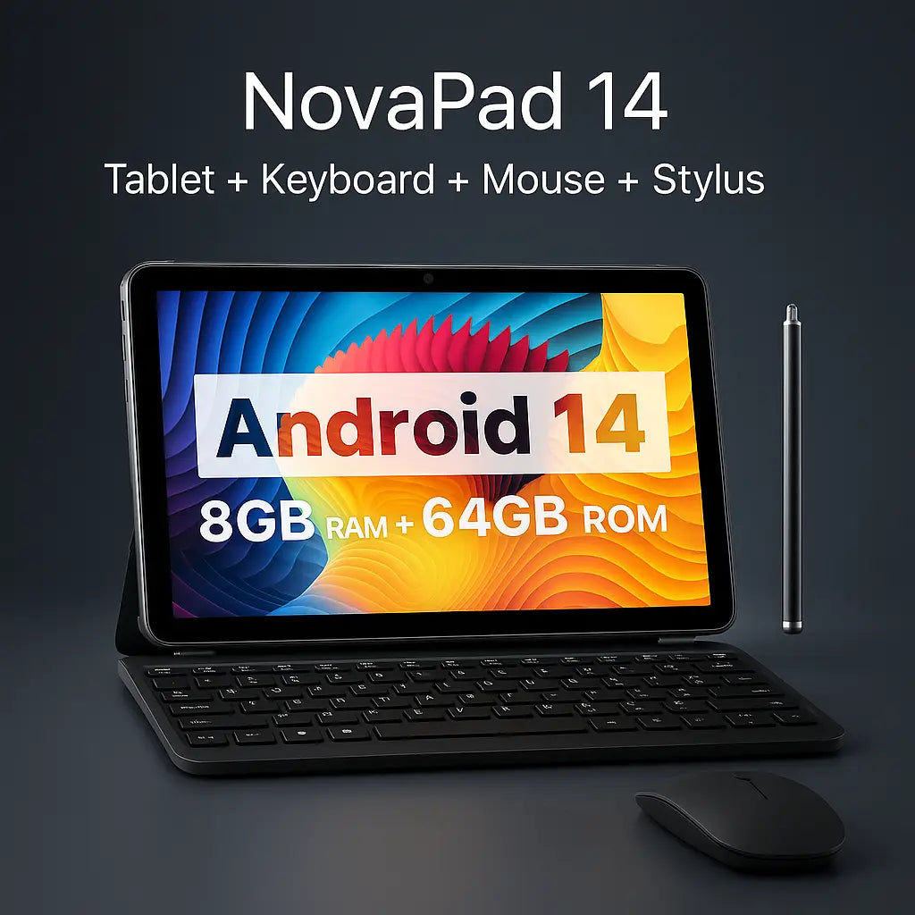 NovaPad 14 Android Tablet – 10