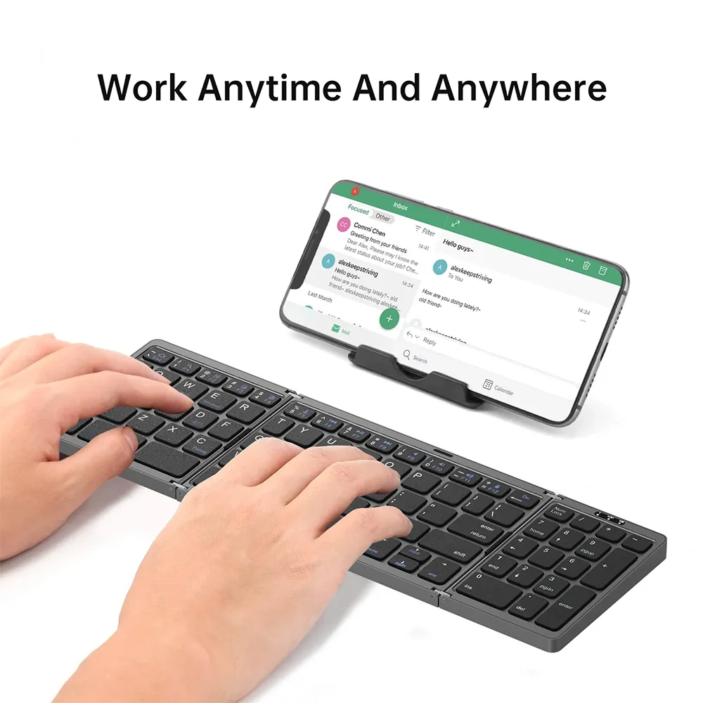 Air Nova | Foldable Wireless Bluetooth Keyboard - Smart Mouse Co