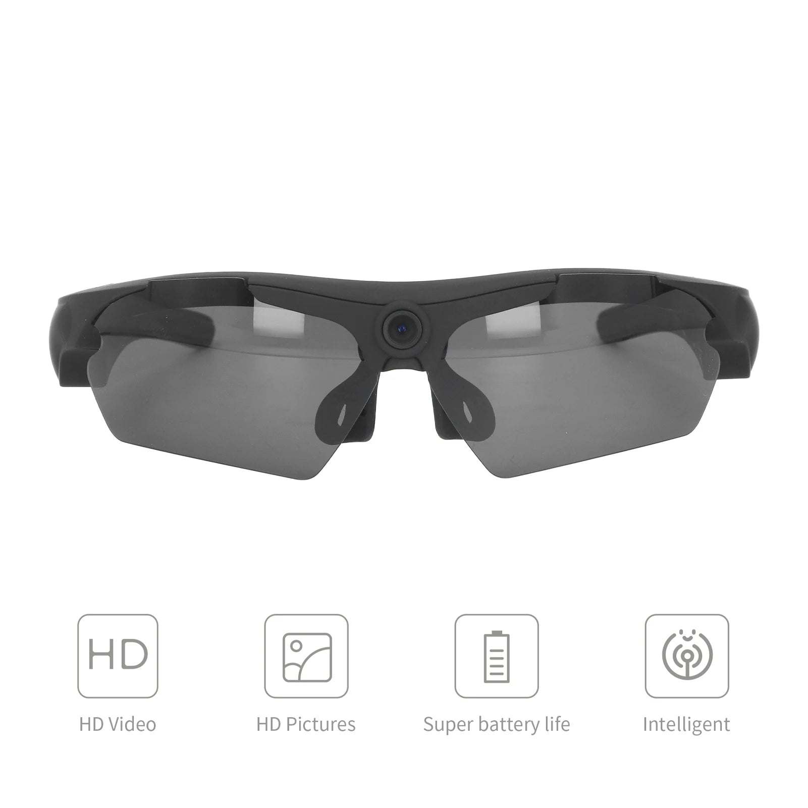 Smart Polarized Sunglasses with Camera
