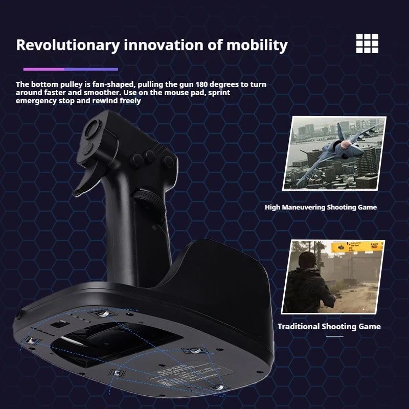 Gaming Mouse with Trigger & Motion Aiming