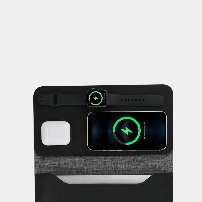 5-in-1 Wireless Charging Laptop Sleeve