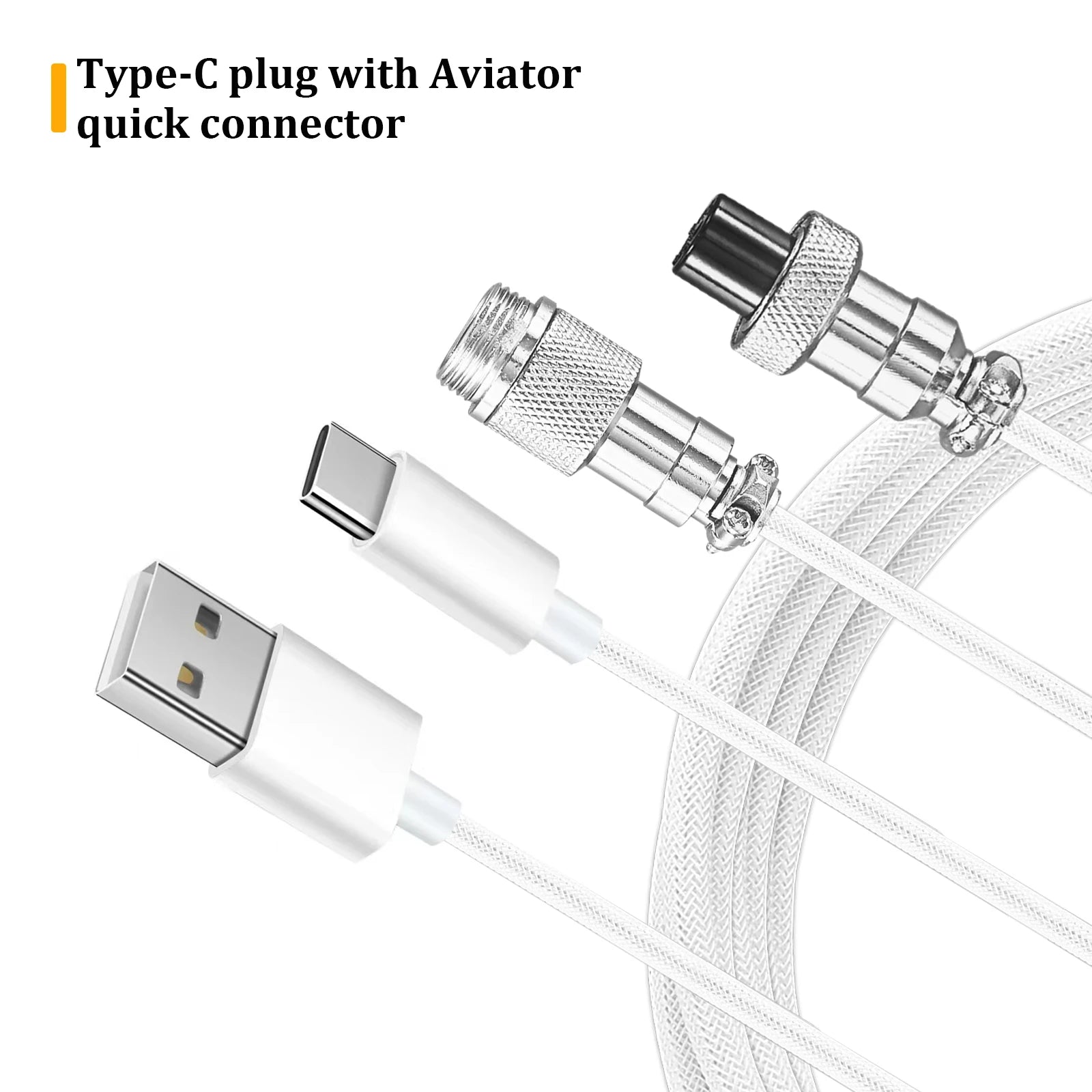 NovaCoil — Premium Coiled Cable for Clean Desk Setups