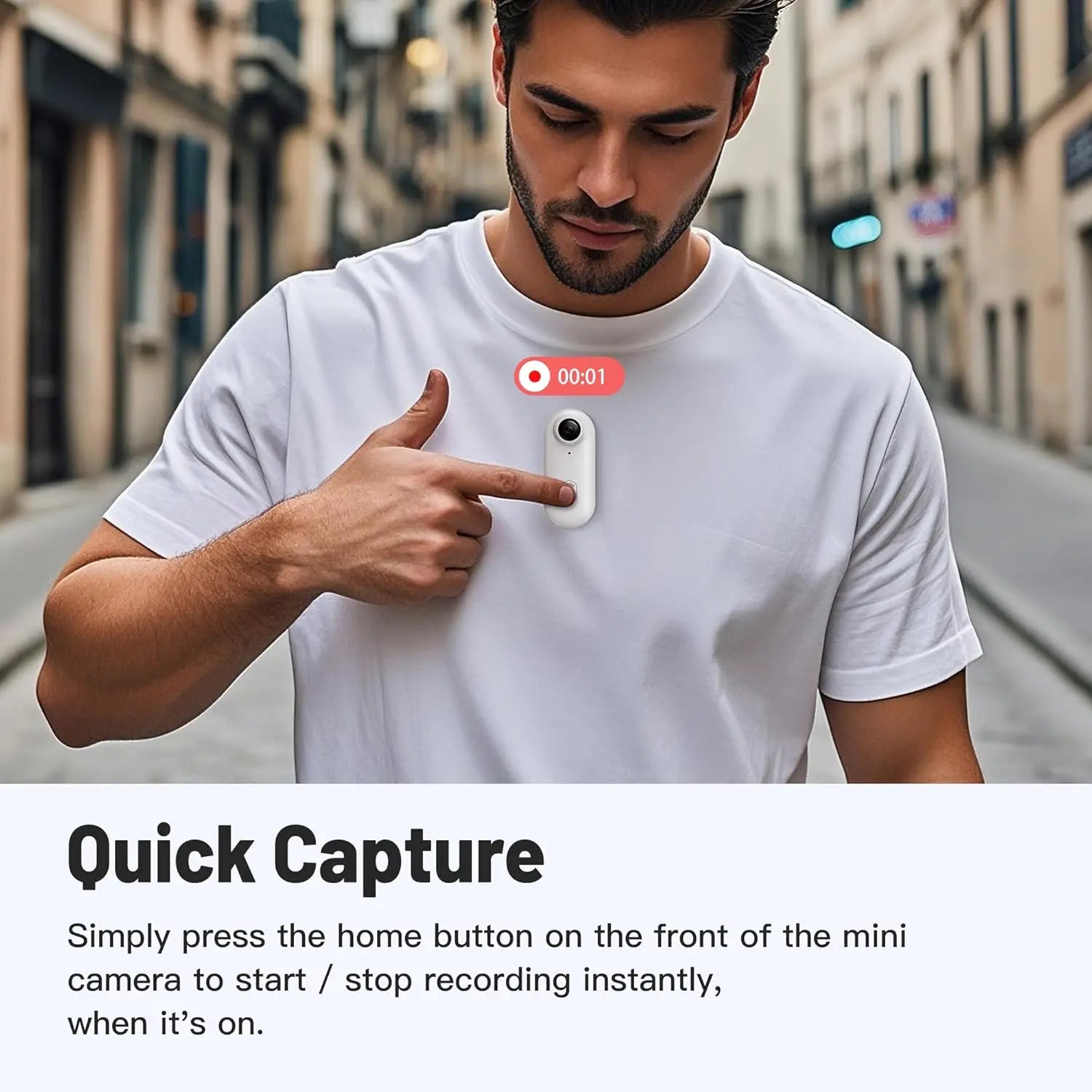 VisionGo | 4K Mini Camera