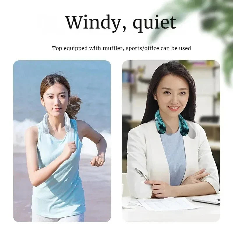 Neck Fan – Hands Free Portable Cooling Fan
