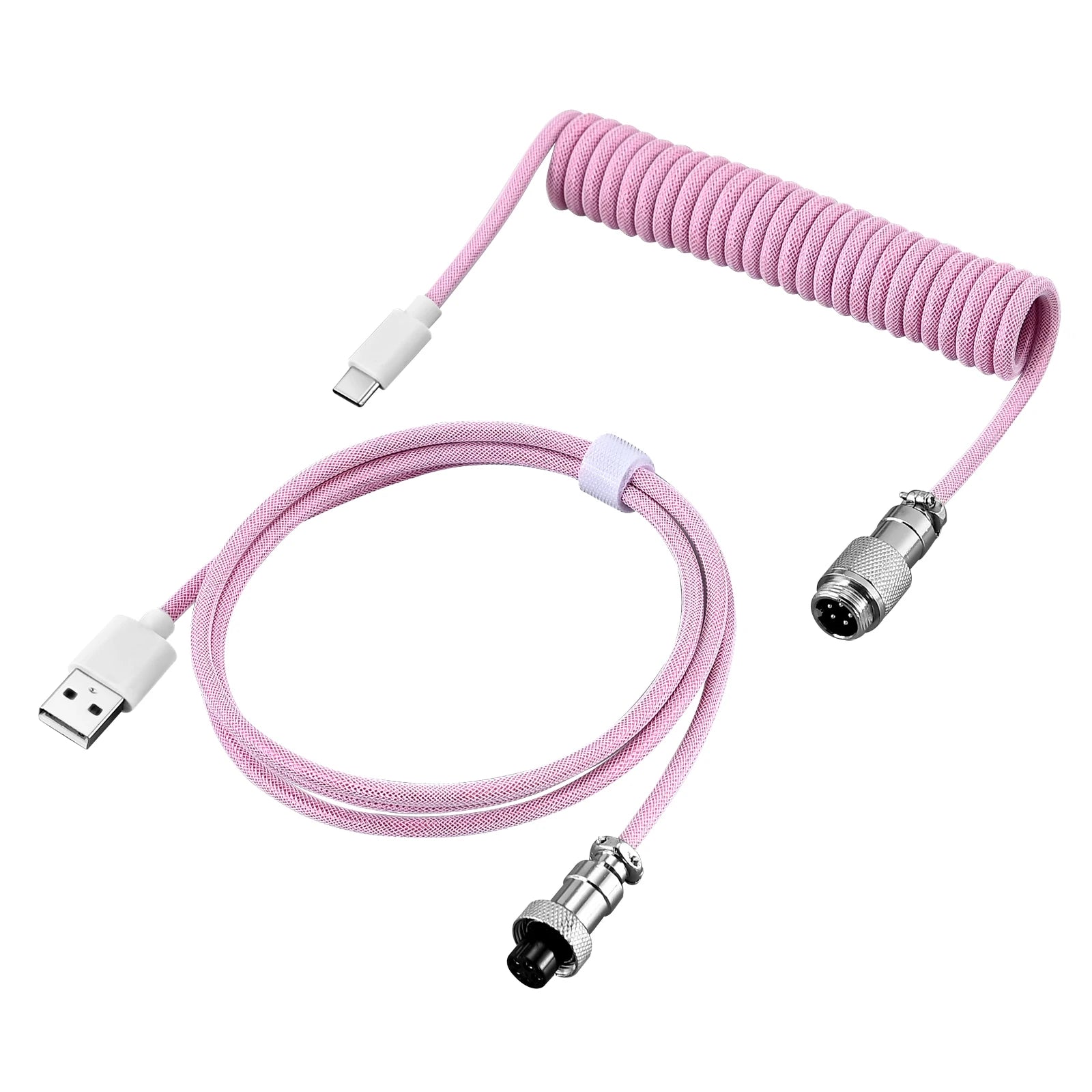 NovaCoil — Premium Coiled Cable for Clean Desk Setups