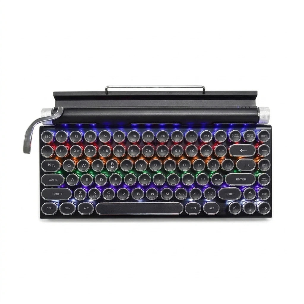 TypeNova — Retro Wireless Keyboard for Focused Work