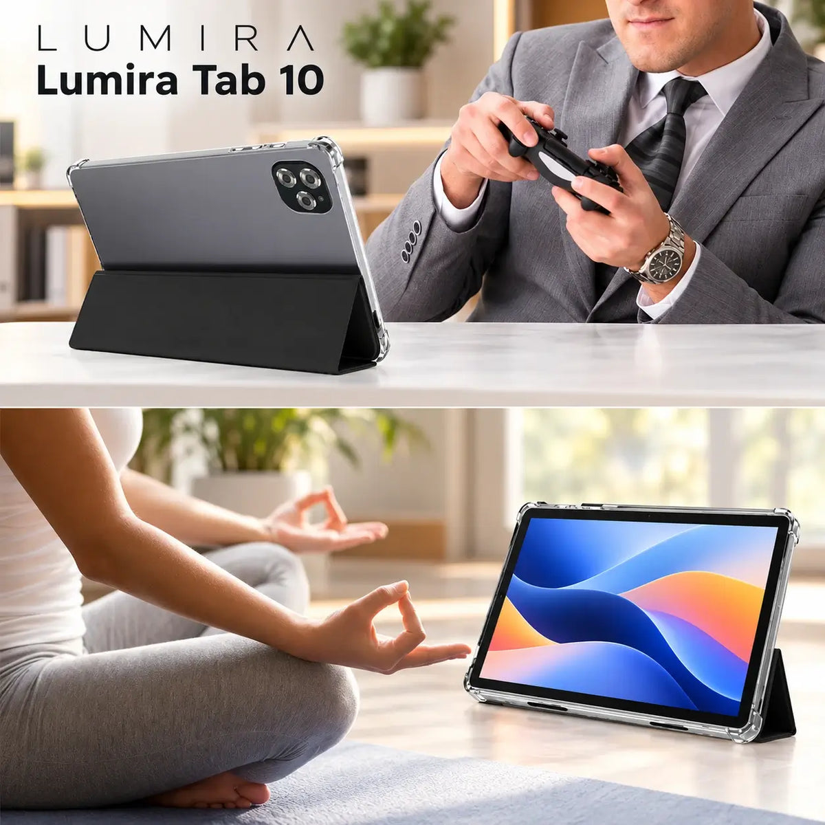 Lumira Tab 10 – Android Tablet Bundle
