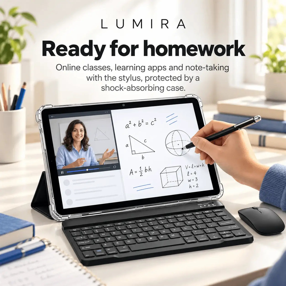 Lumira Tab 10 – Android Tablet Bundle