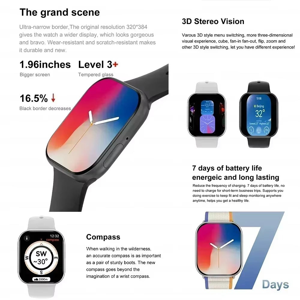 Smart Fitness Watch with GPS & Bluetooth – Track, Train, and Stay Connected Anywhere