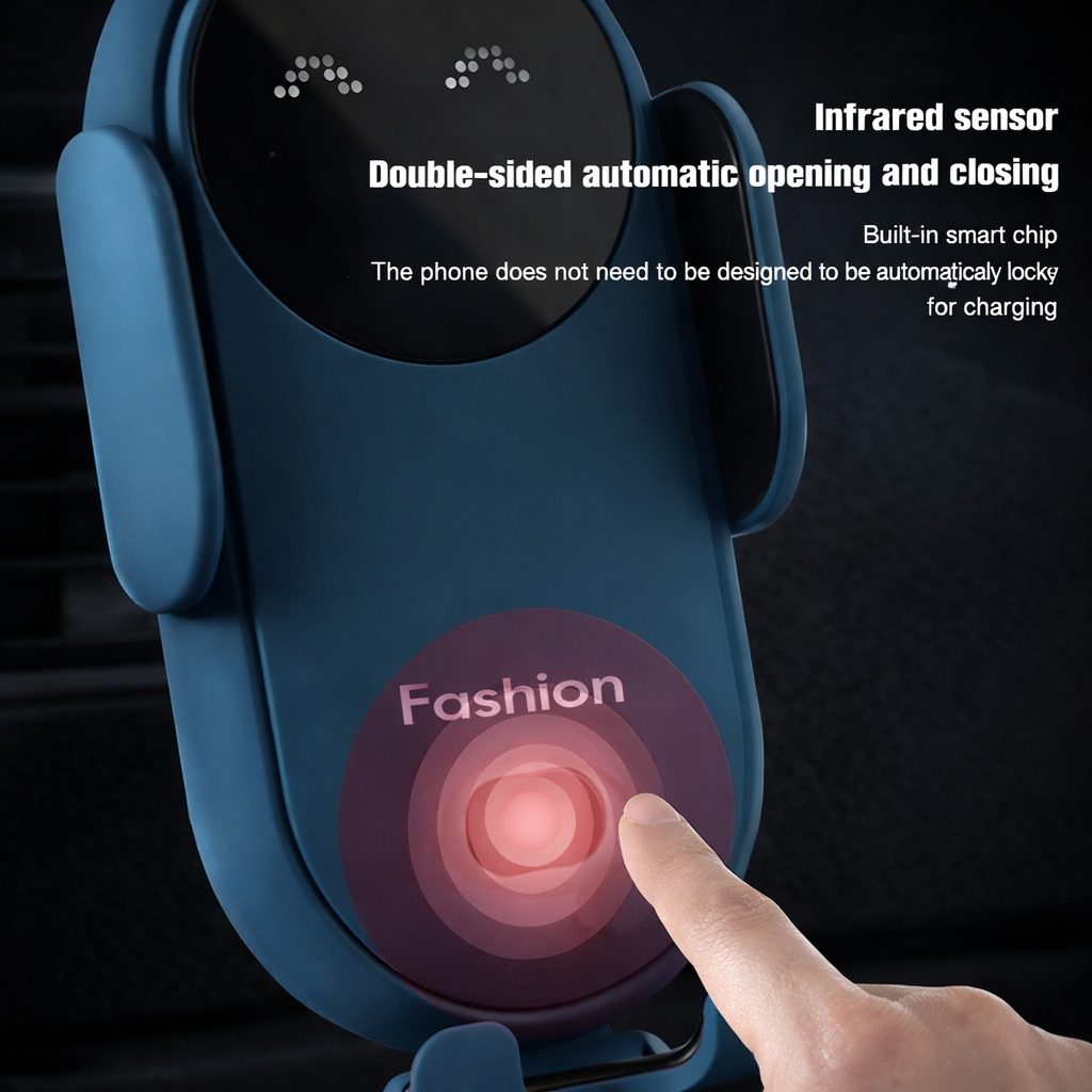 Smart Sensor Auto-Clamp Car Charger