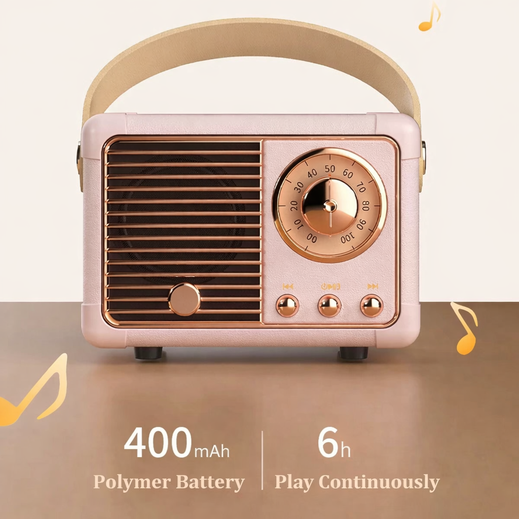 RetroBox Mini Bluetooth Speaker