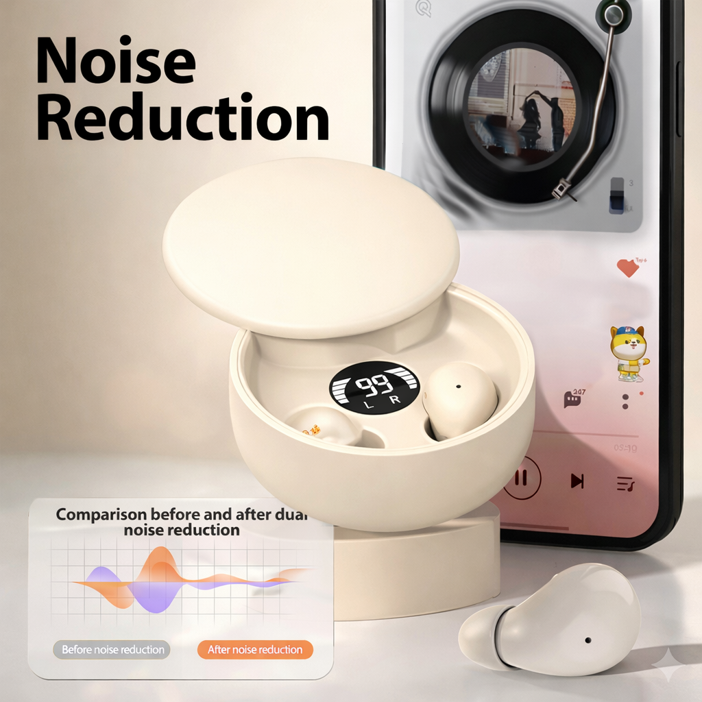 Mini Invisible Sleep & Work Earbuds