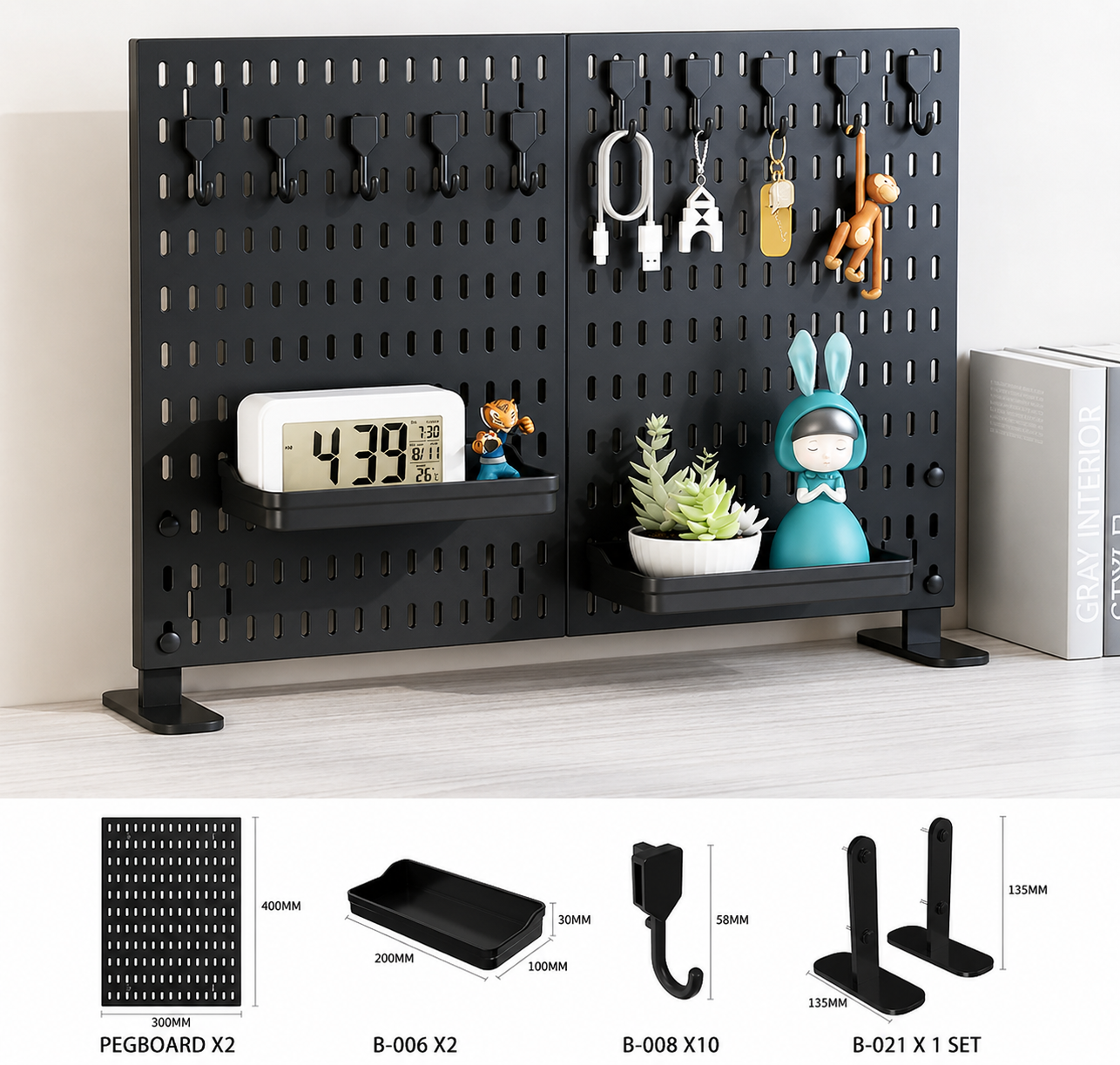 NovaPanel — Modular Desk Organizer