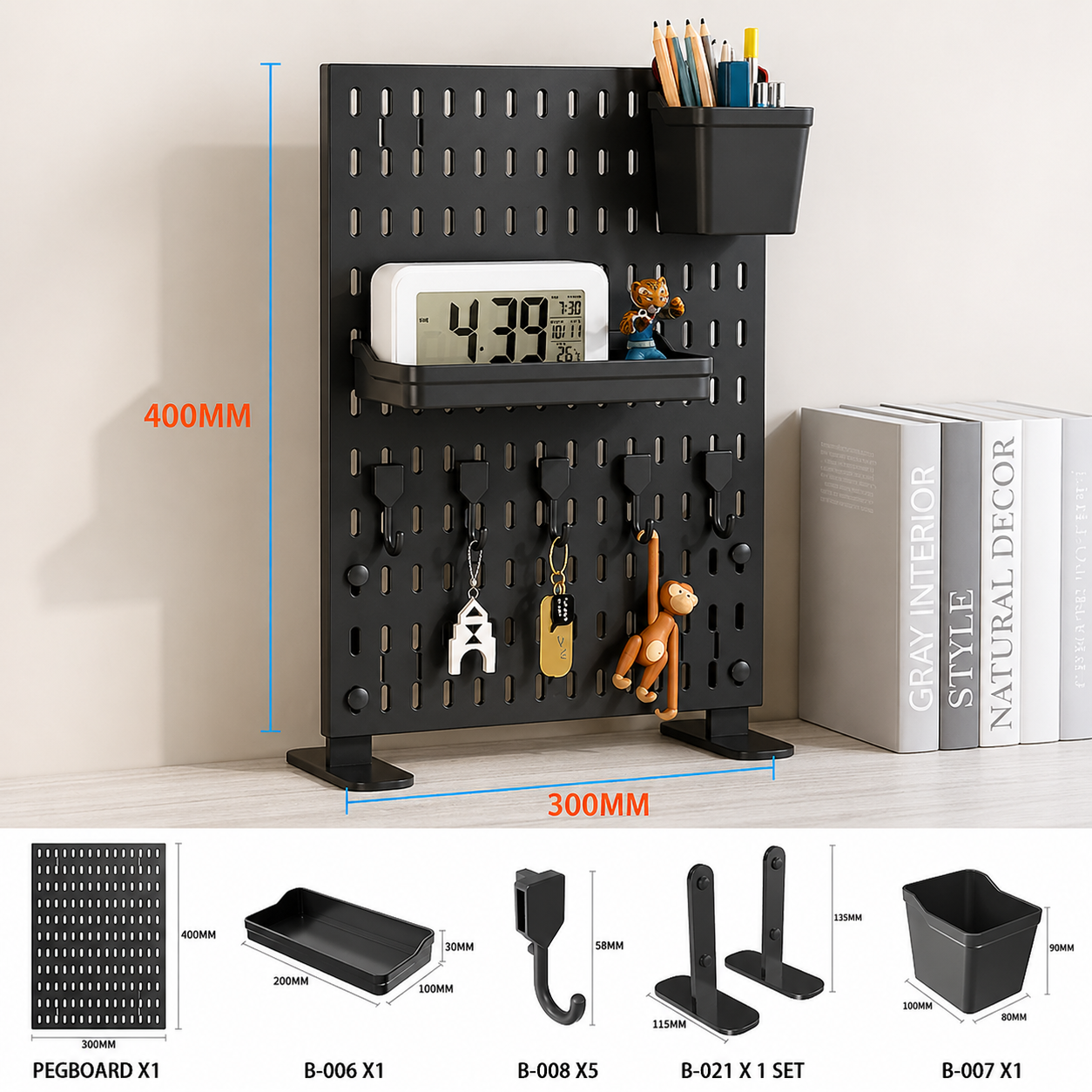 NovaPanel — Modular Desk Organizer