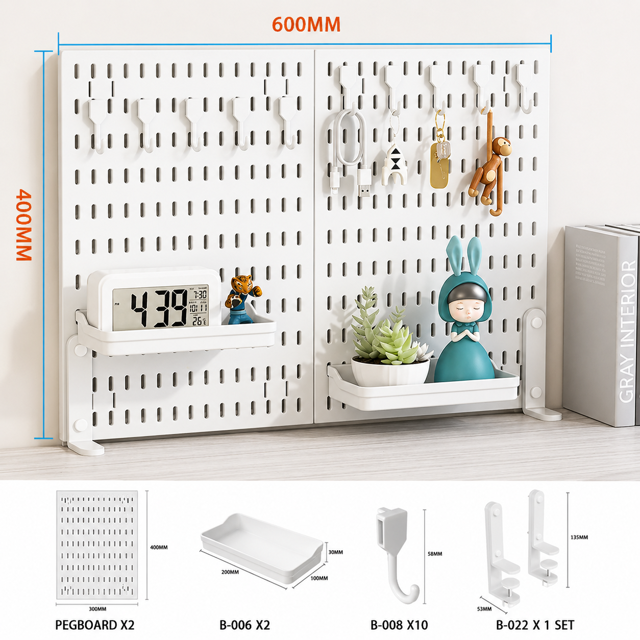 NovaPanel — Modular Desk Organizer