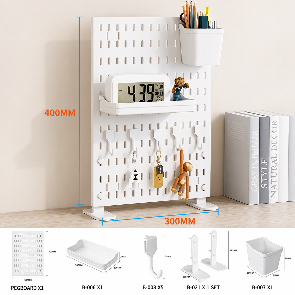 NovaPanel — Modular Desk Organizer