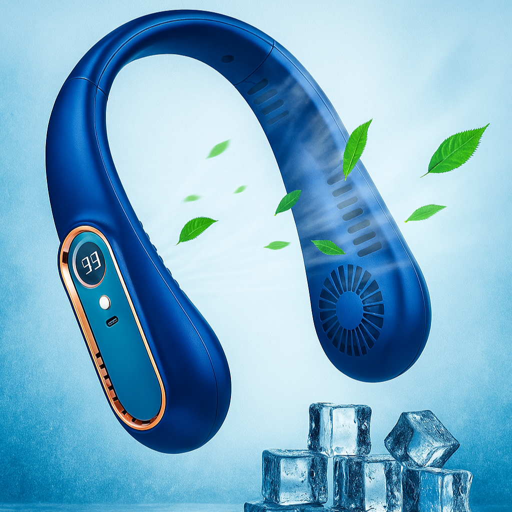 Neck Fan – Hands Free Portable Cooling Fan