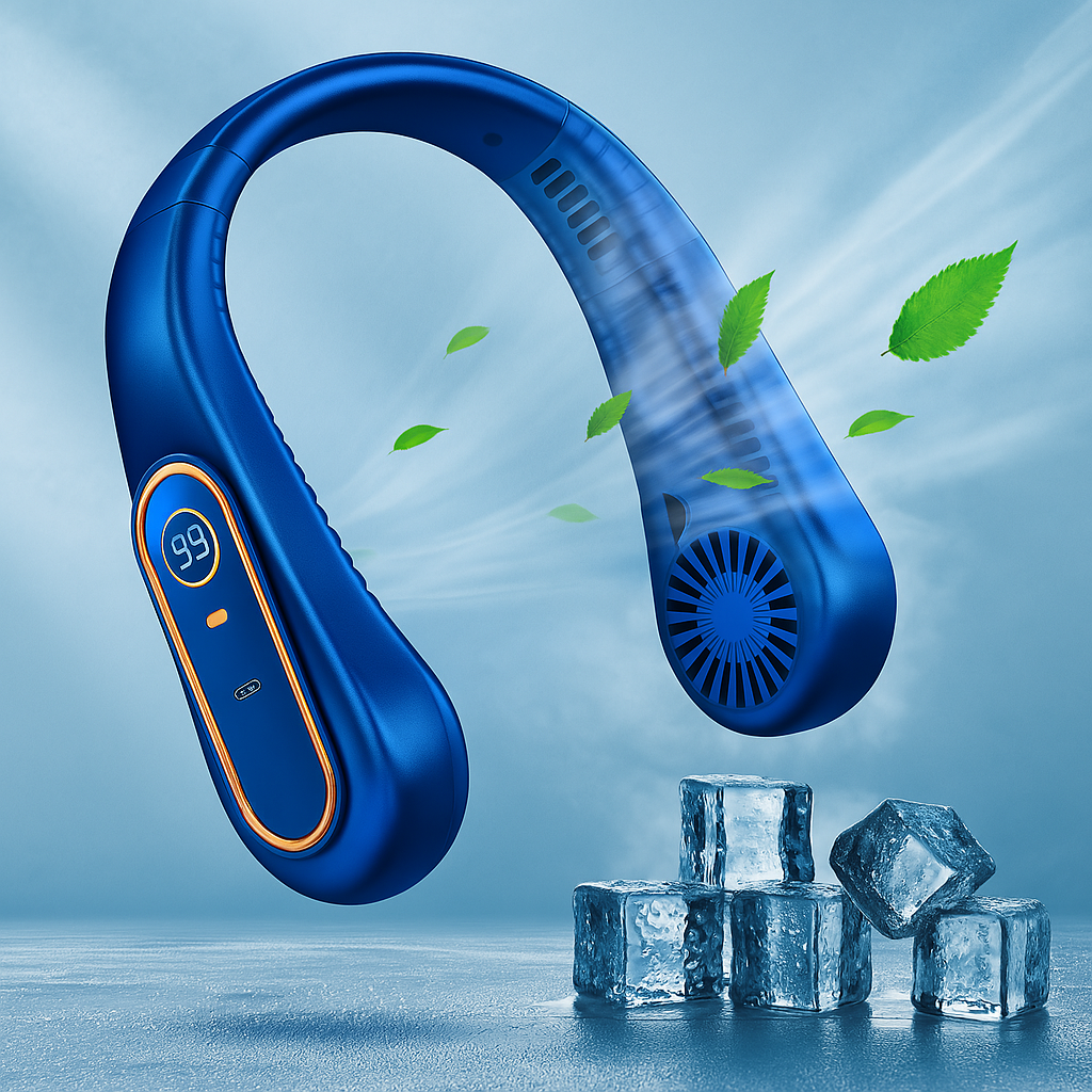 Neck Fan – Hands Free Portable Cooling Fan