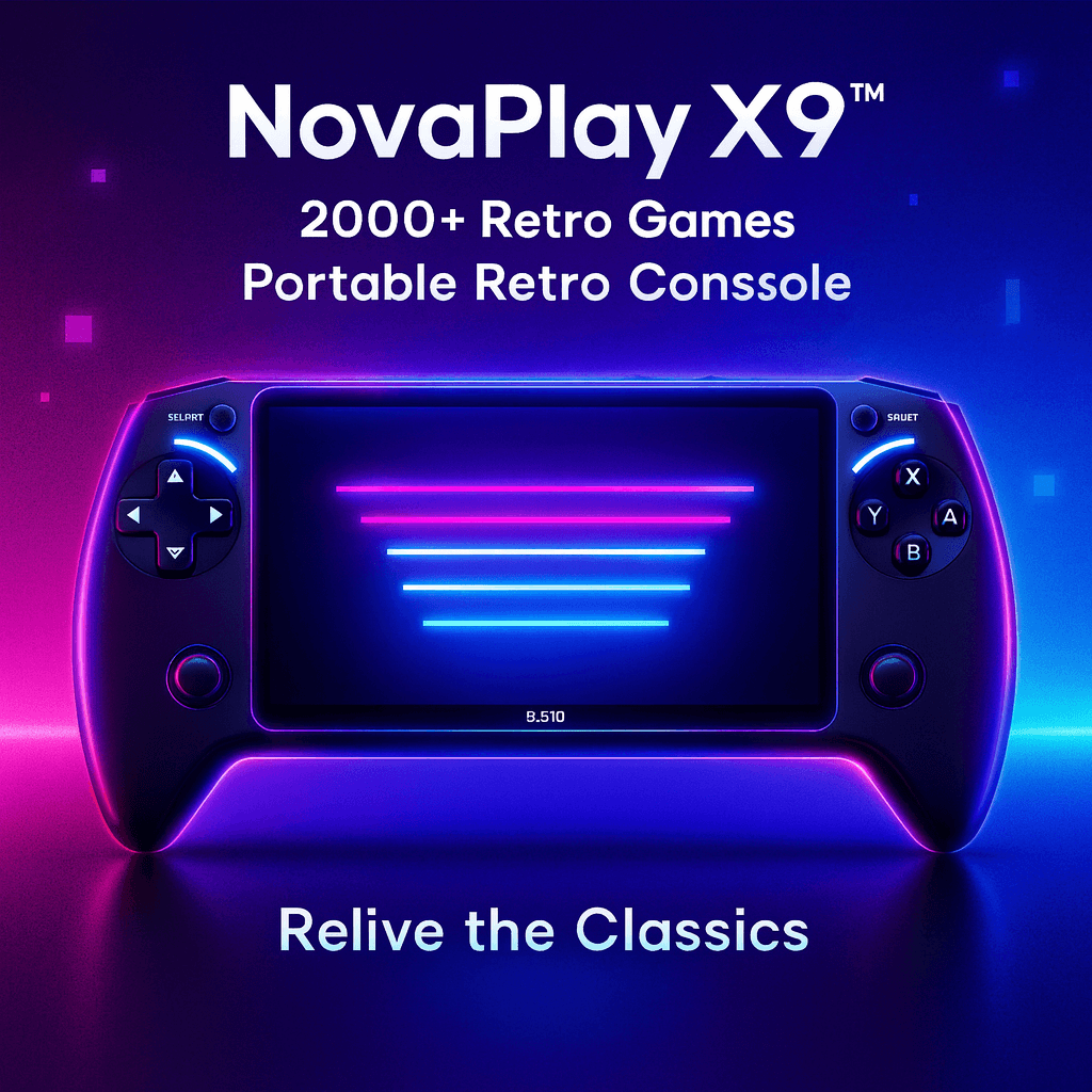 NovaPlay X9 — Portable Retro Gaming Console