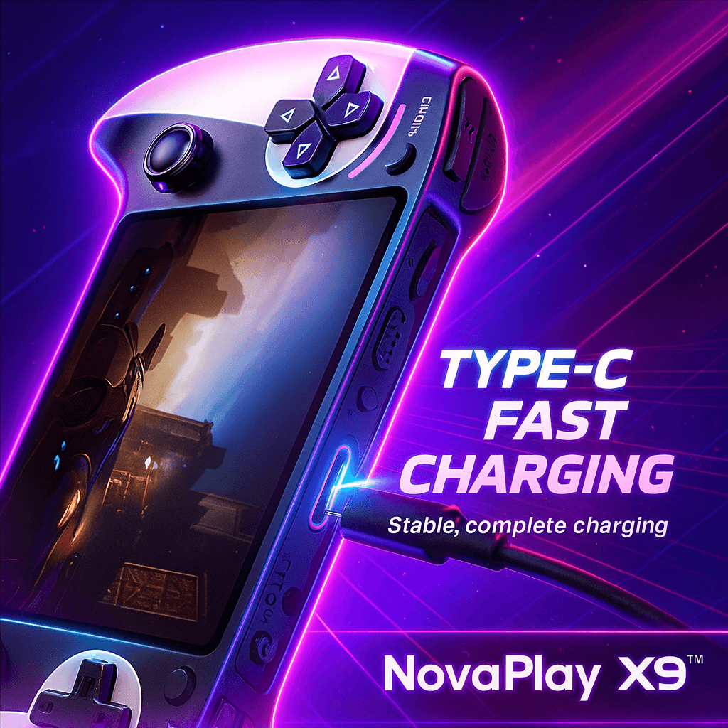 NovaPlay X9 — Portable Retro Gaming Console