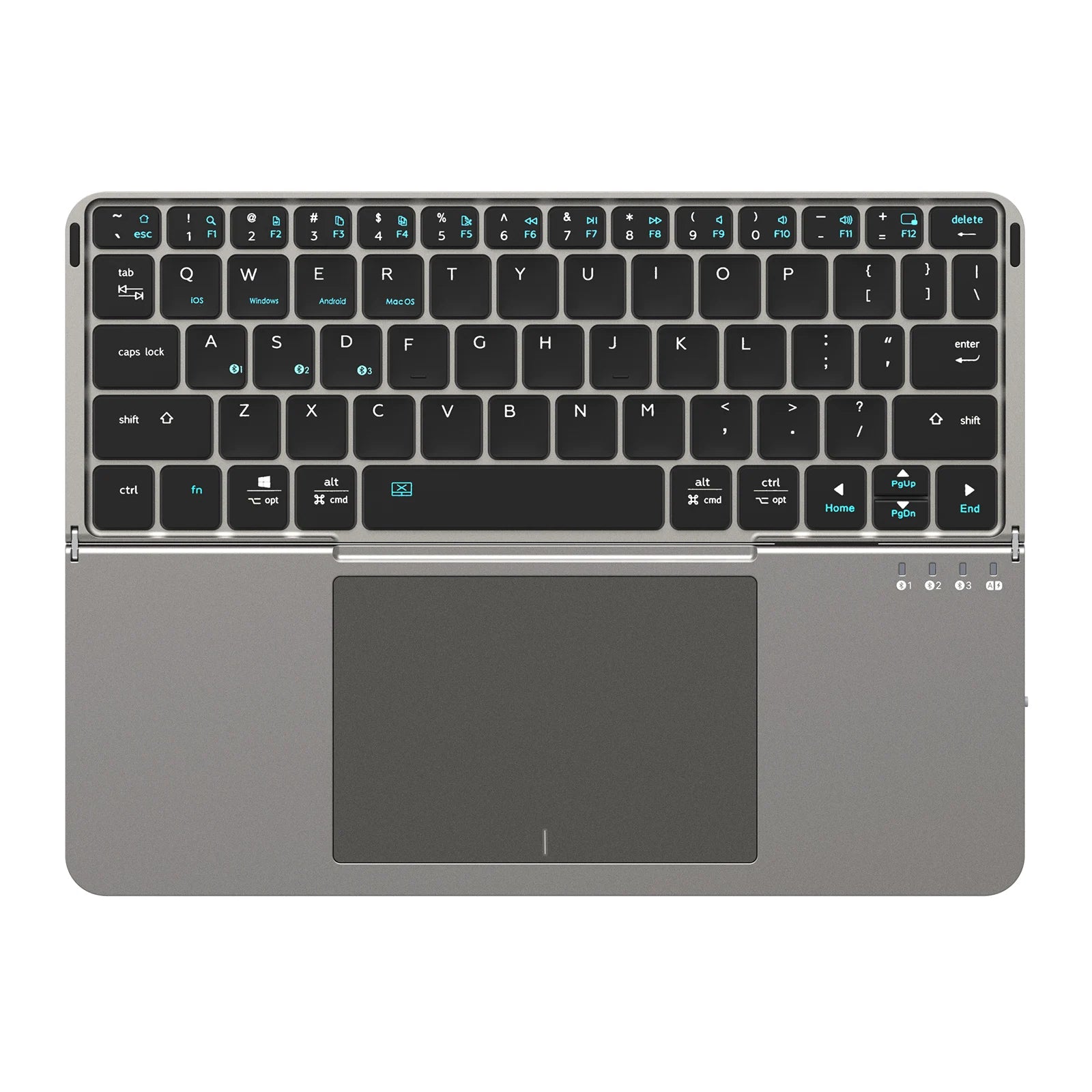 Touch Nova | Foldable Wireless Keyboard with Touchpad - Smart Mouse Co