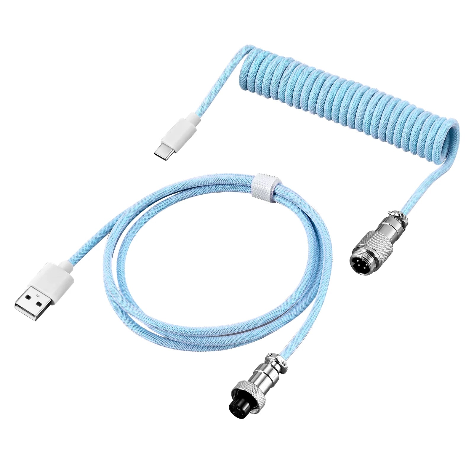 NovaCoil — Premium Coiled Cable for Clean Desk Setups