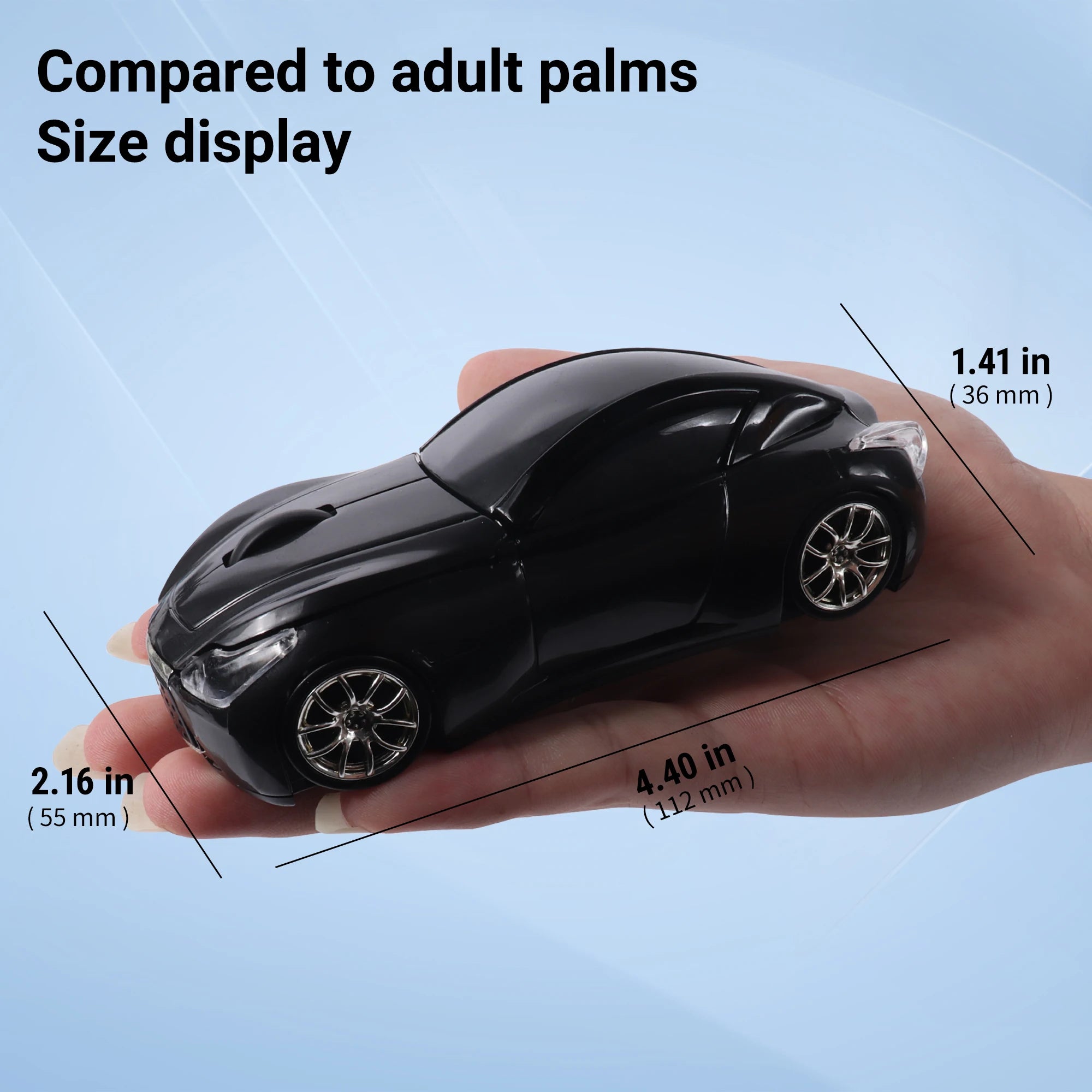 Wireless Car Mouse – Sports Car Design