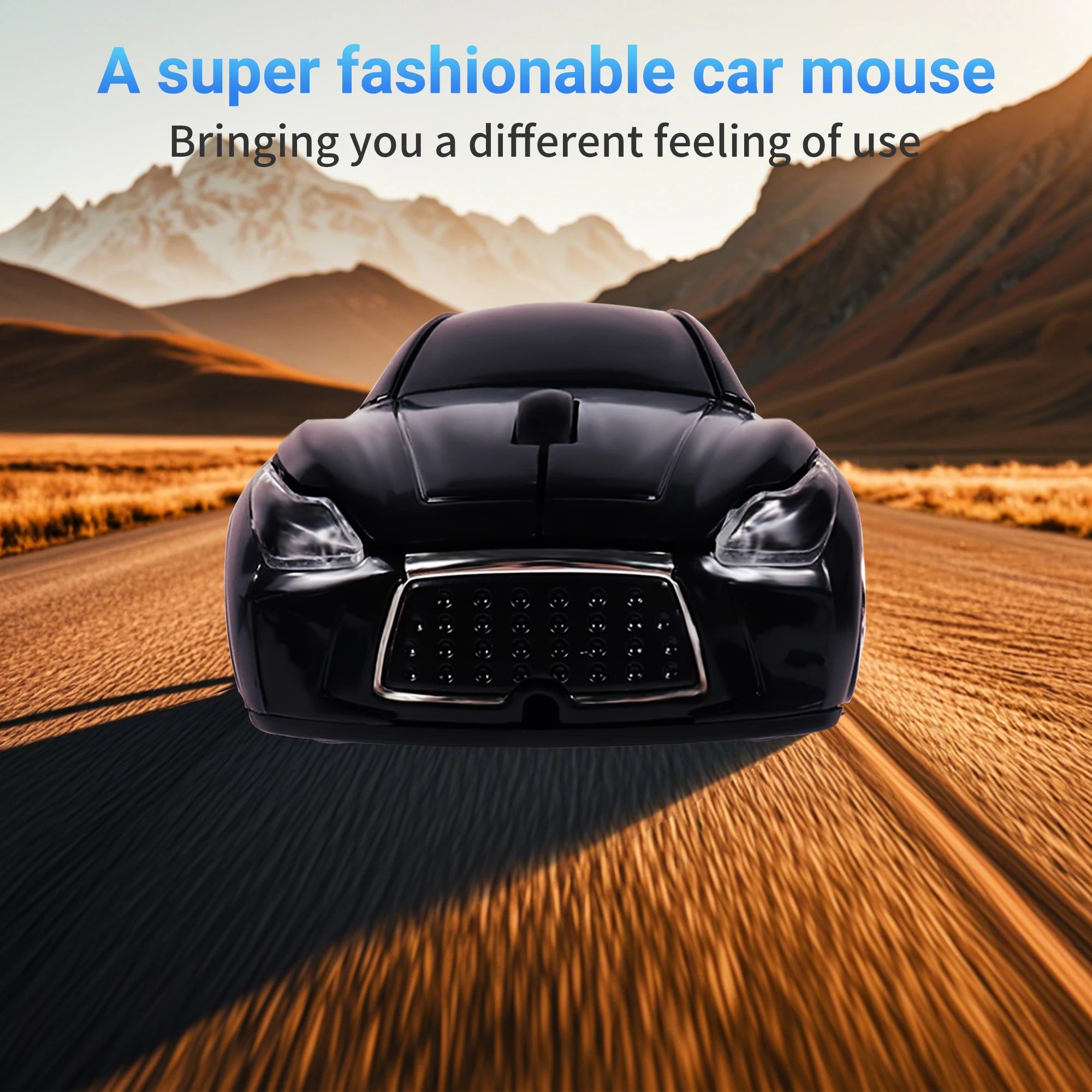 Wireless Car Mouse – Sports Car Design