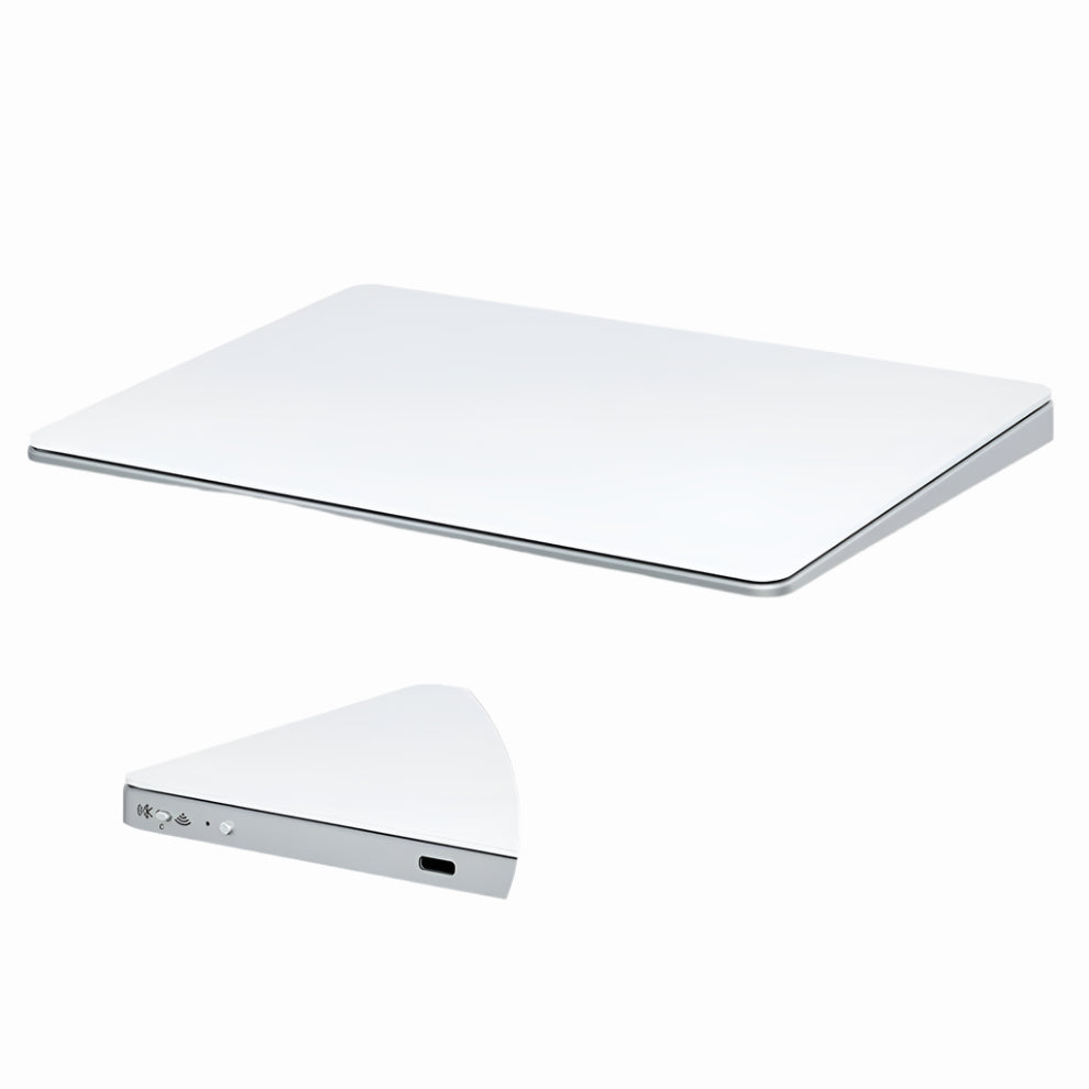 Wireless Bluetooth Trackpad with Multi-Touch and Smooth Glass Surface Wireless Bluetooth Trackpad with Multi-Touch and Smooth Glass Surface