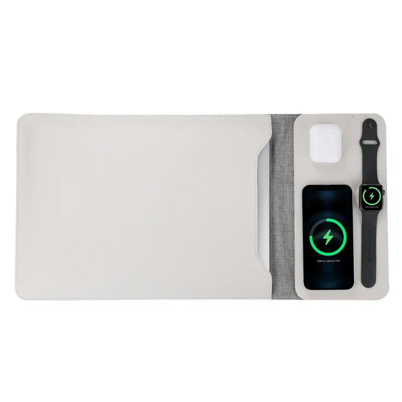 5-in-1 Wireless Charging Laptop Sleeve