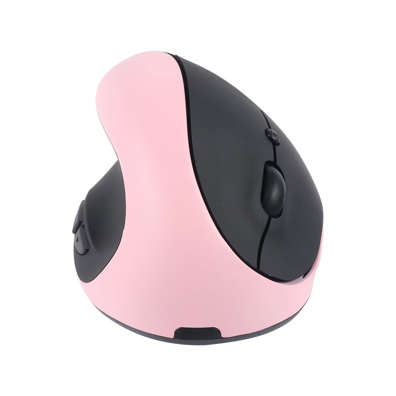 Left Hand Ergonomic Vertical Mouse with Side Buttons - left handed mouse for shortcuts