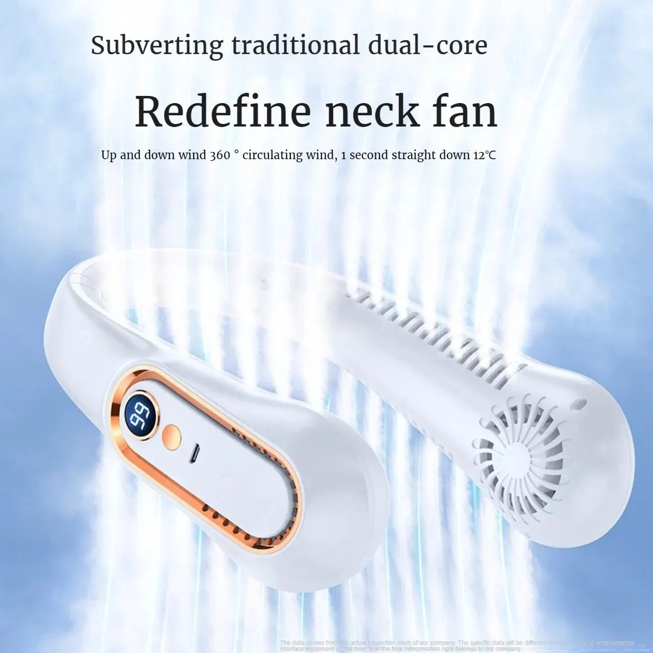 Neck Fan – Hands Free Portable Cooling Fan