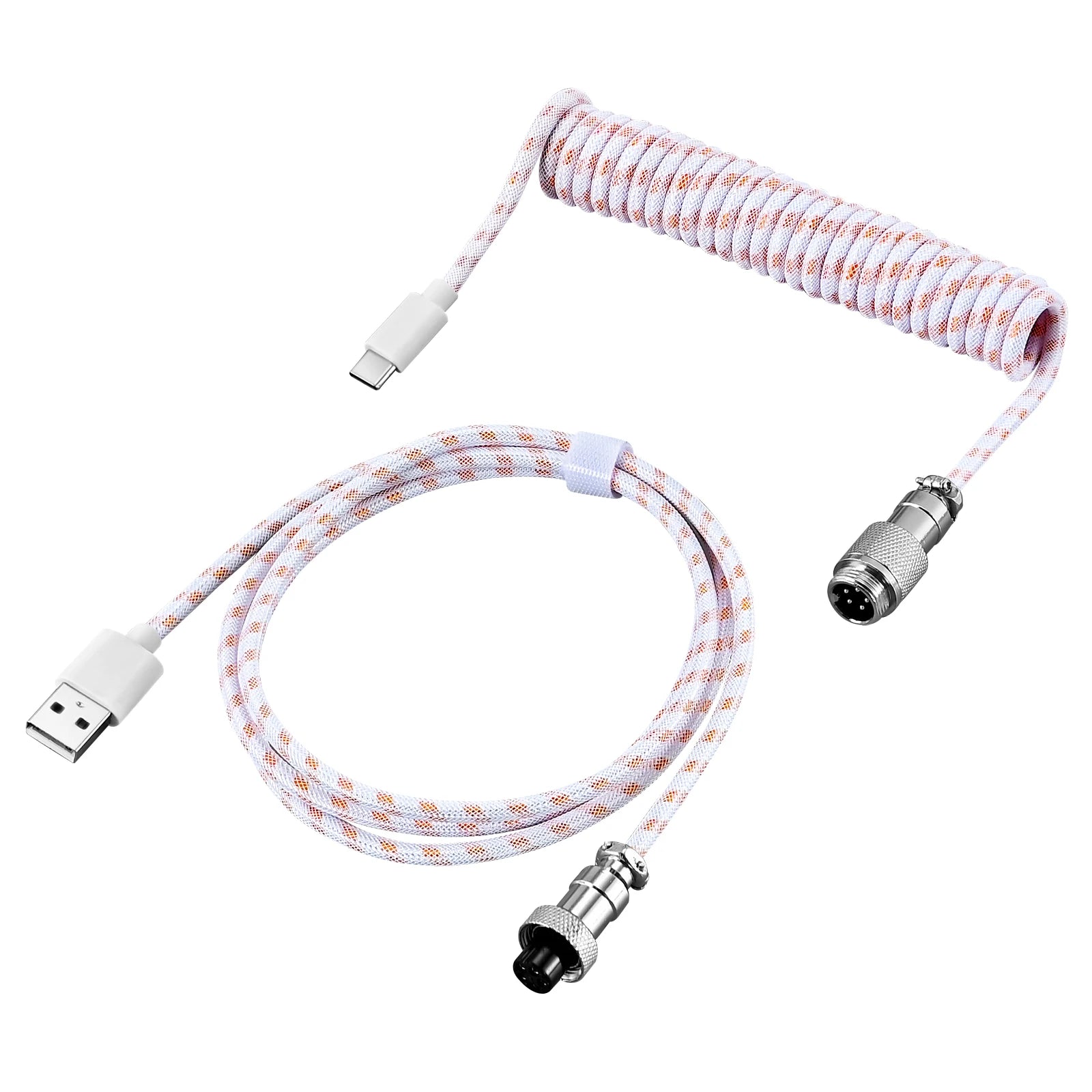 NovaCoil — Premium Coiled Cable for Clean Desk Setups