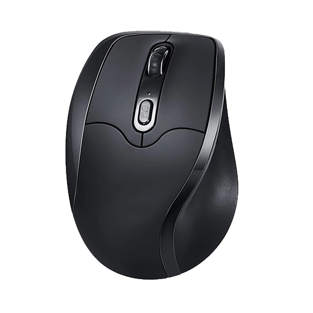 Wireless Left Handed Mouse – Ergonomic Design with Fast Scrolling USB Receiver
