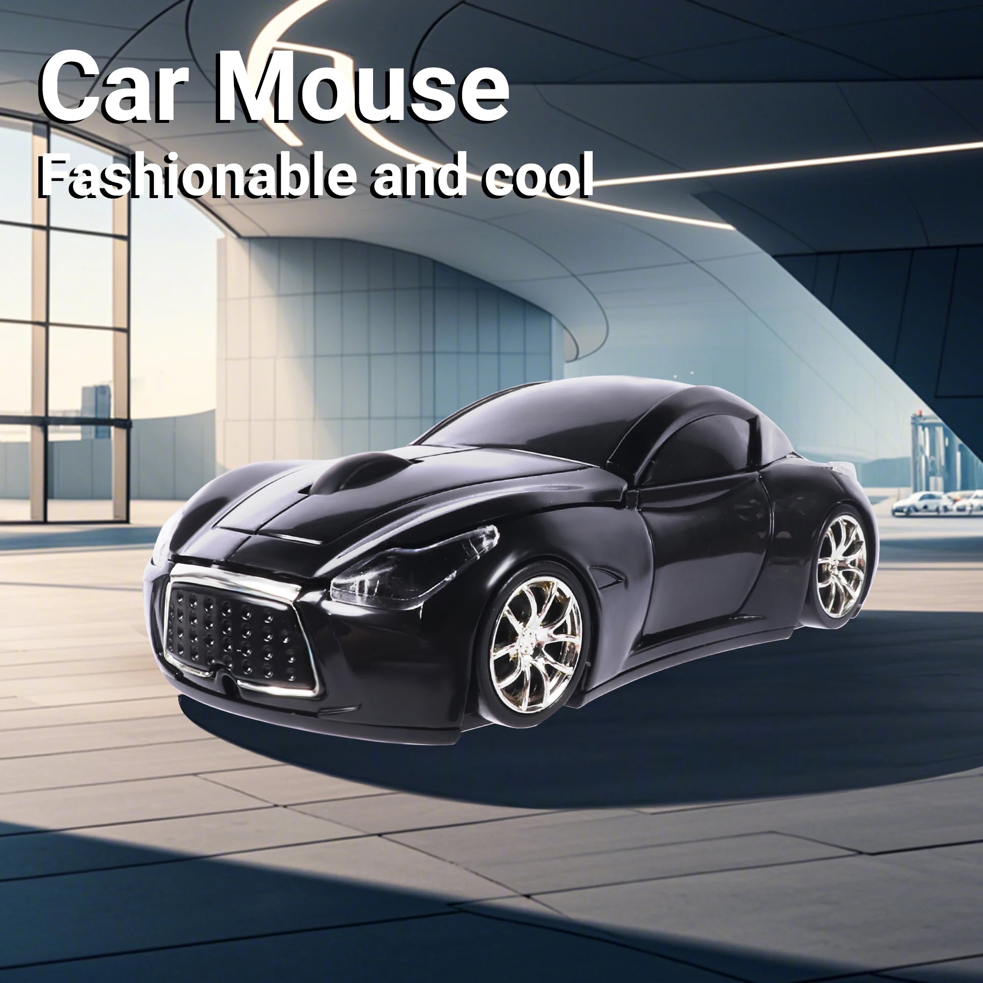 Wireless Car Mouse – Sports Car Design