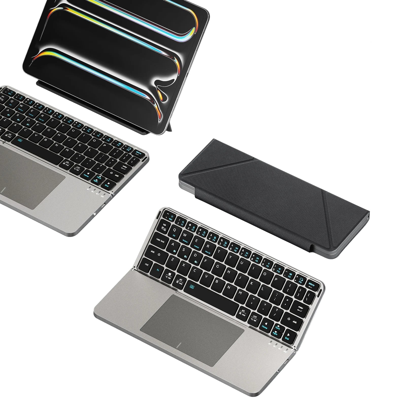 Touch Nova | Foldable Wireless Keyboard with Touchpad - Smart Mouse Co