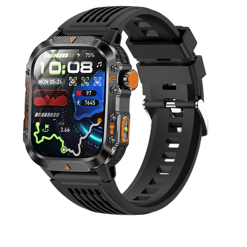 趣味・スポーツ・実用 WATCH GLOBAL issue0 Outdoor Smartwatch with GPS Tracking, Health Monitoring & 30-Day