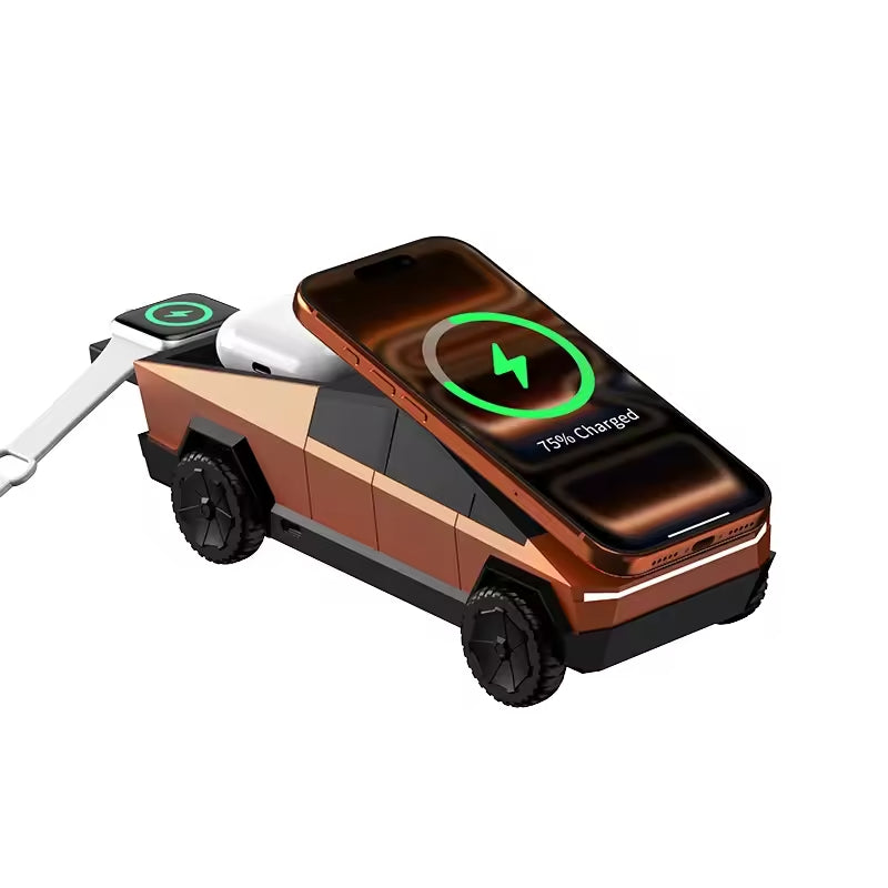 CyberDock 3-in-1 Wireless Charging Station