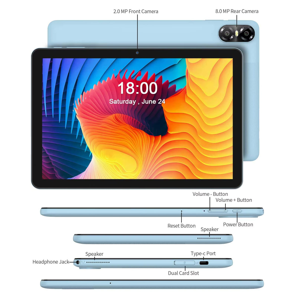 NovaPad 14 Android Tablet – 10