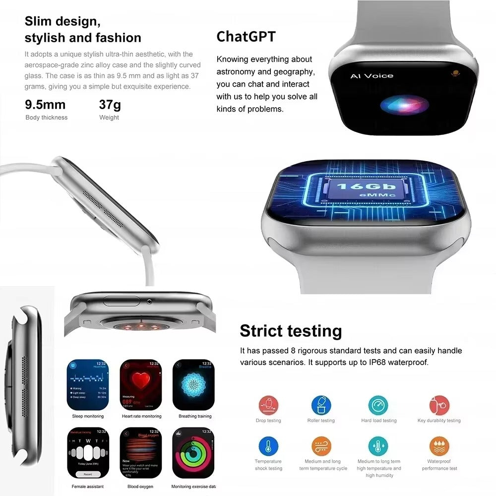 Smart Fitness Watch with GPS & Bluetooth – Track, Train, and Stay Connected Anywhere
