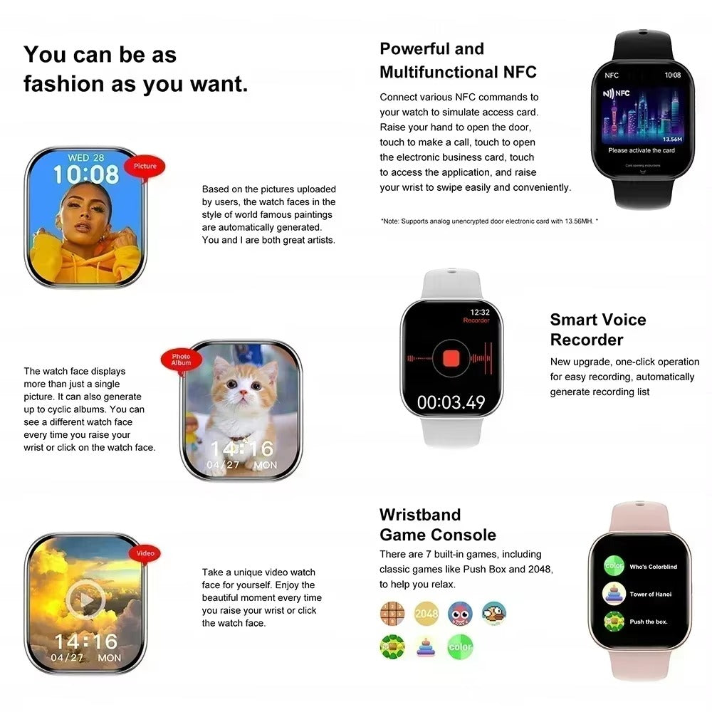 Smart Fitness Watch with GPS & Bluetooth – Track, Train, and Stay Connected Anywhere